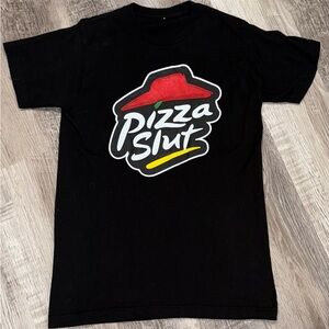 Unisex "Pizza" Graphic Shirt Size Small